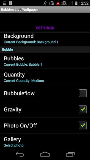 Photo Bubbles Live Wallpaper screenshot 7