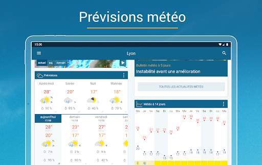 Météo & Radar - pluie et vent screenshot 11