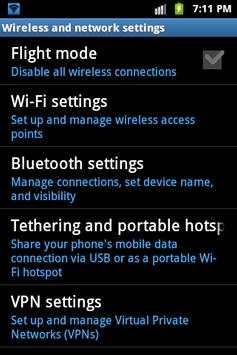 WiFi Tethering screenshot 1