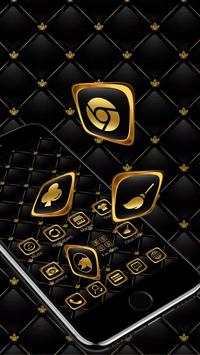 Luxury  gold theme Business theme Lock screen screenshot 3