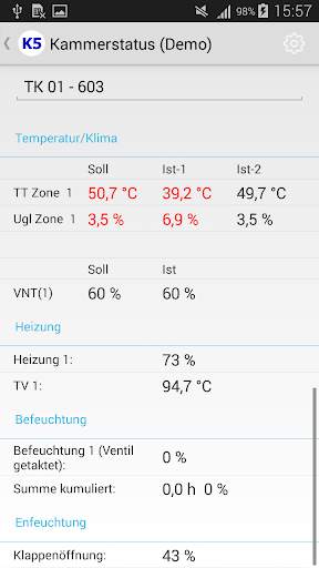 MBDS-K5 SmartClient Mühlböck screenshot 3