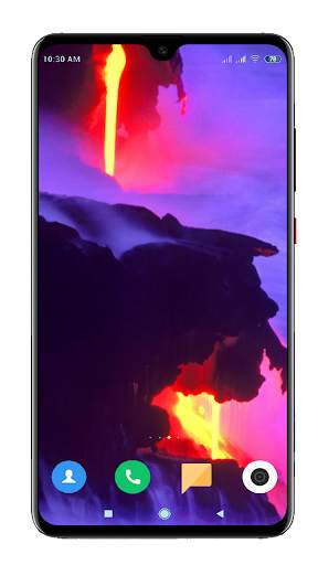 Volcano Wallpaper 4K screenshot 1