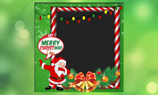 DIY Christmas Photo Frame with CUTE Stickers! screenshot 1