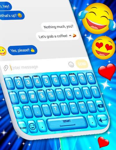 Water Drops Keyboard 🌧️ Rain Keyboards Themes screenshot 6