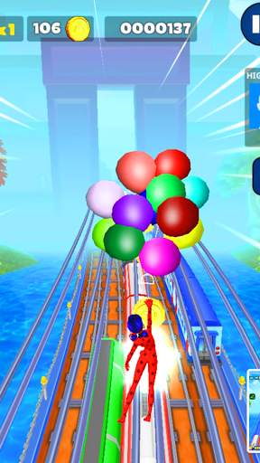 Subway Lady City Run Dash screenshot 3
