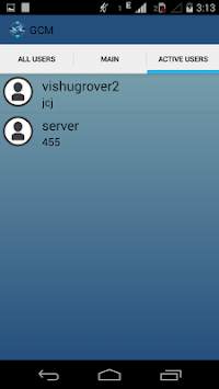 GCM Messanger screenshot 6