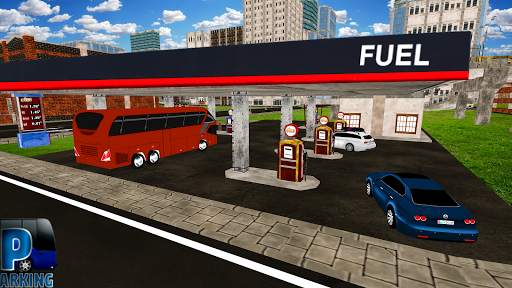 City Coach Bus Parking Simulator Driving School screenshot 3