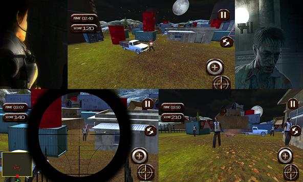 Frontline Zombie Sniper Tembak screenshot 6