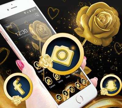 Golden Rose Theme screenshot 2