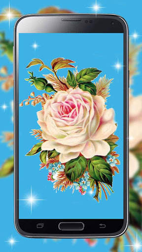 Flourishing Rose Live Wallpaper screenshot 1