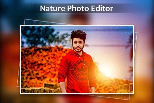 Nature Photo Editor : Frame, Sticker, Text screenshot 1