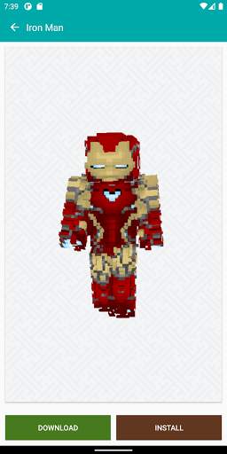 Superhero Skins for Minecraft screenshot 6