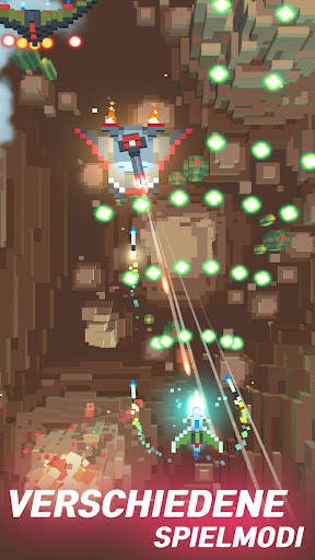Sky Wings:Pixel-Kampfschiff 3D screenshot 3