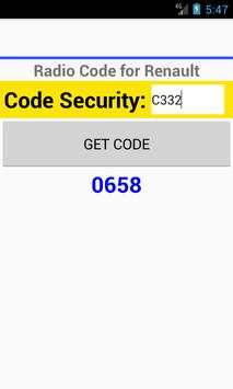 Radio Code GEN 1 تصوير الشاشة