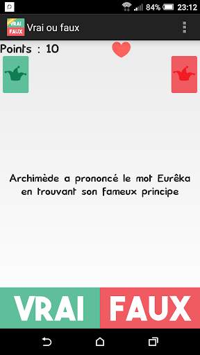 Vrai ou Faux ? screenshot 7
