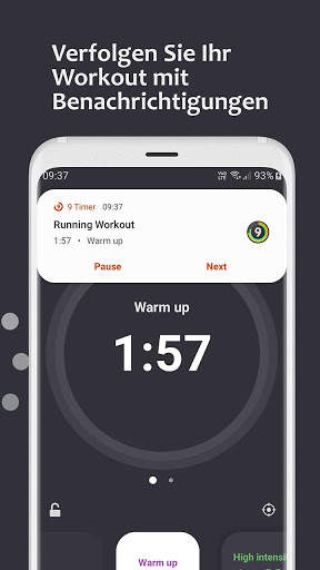 9 Timer - Timer für Workout-Sessions screenshot 2