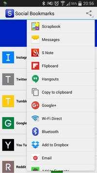 Social Bookmarks screenshot 2