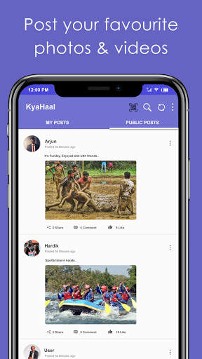 KyaHaal Indian Messenger | Indian Chat App screenshot 5