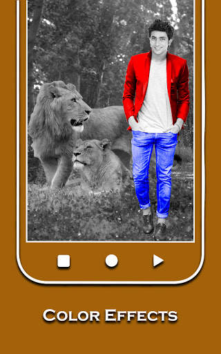 Wild animal photo editor frame screenshot 6