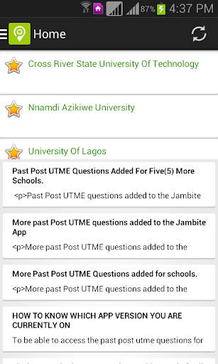 Jambite: Free JAMB, Post UTME & WAEC Past Question screenshot 9