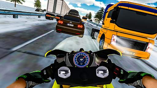 Bike Racing bike game 3d- Bike Traffic Racing, screenshot 8