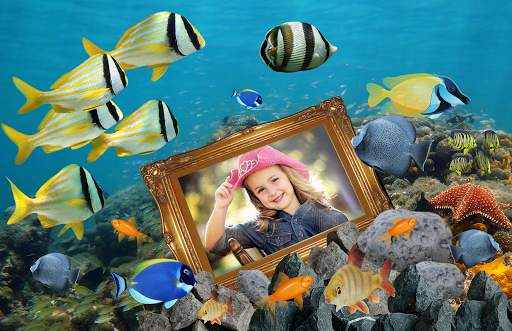 Aquarium Photo Frames screenshot 3