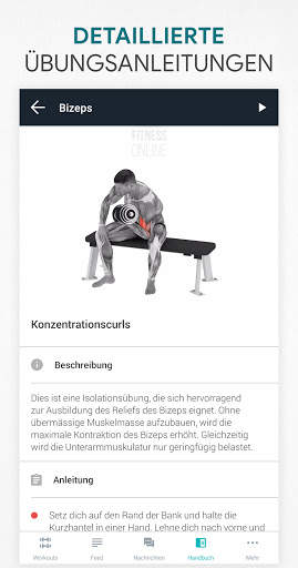 Fitness App: Workout & Übungen screenshot 5