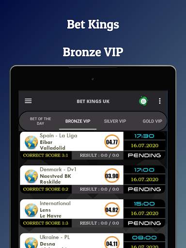 Bet Kings UK - Correct Scores/HTFT (No Ads) screenshot 20