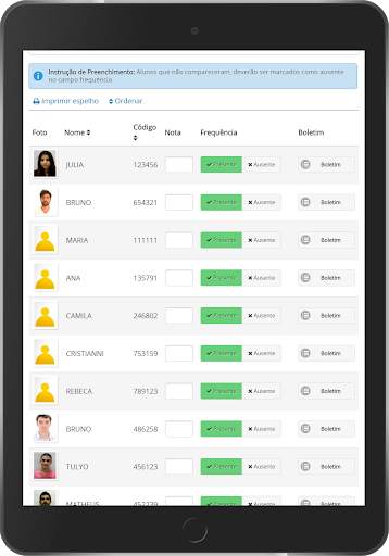 Docente Online Mobile screenshot 6
