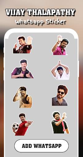 Vijay Thalapathy HD Wallpaper - WAsticker Whatsapp screenshot 5