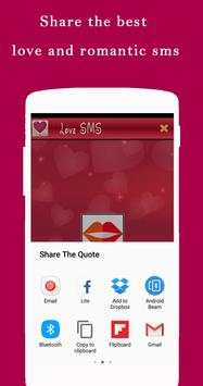 Sweet Romantic Love Messages screenshot 7