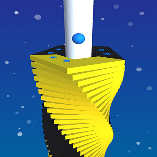 Helix Stack Ball - Drop Fall 3