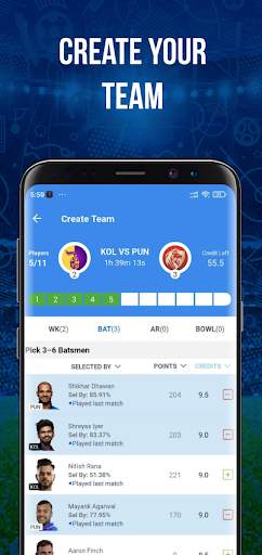 Real11: Fantasy Cricket App screenshot 5
