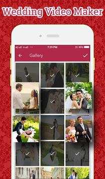 Wedding Video Maker скриншот 1