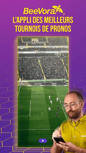 BeeVora : social sport gaming screenshot 1