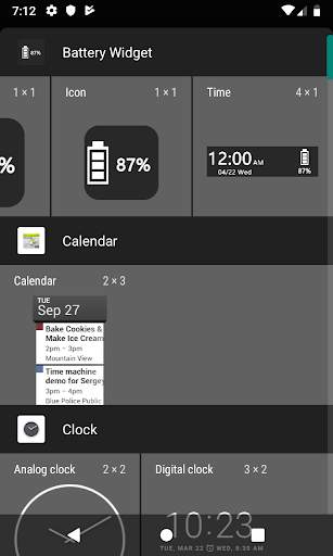 Battery Widget screenshot 4