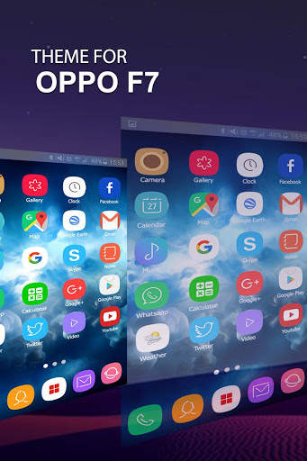Free Theme and Launcher for Oppo F7, HD Wallpaper screenshot 2