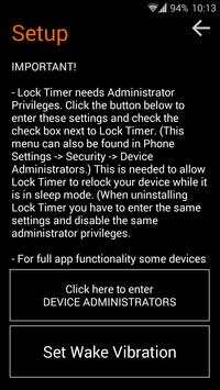 Lock Timer Lite screenshot 3