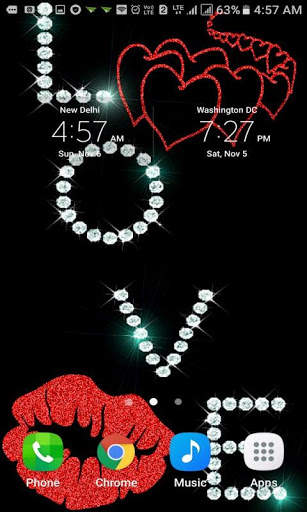 Love Kiss Live Wallpaper screenshot 2