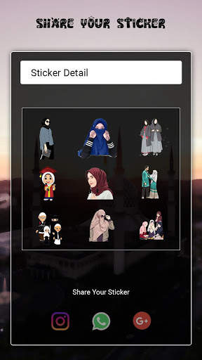 Islamic sticker for Whatsapp - Muslim Greetings screenshot 3