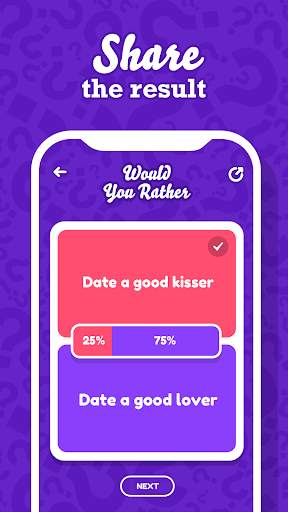 Would You Rather? - Hardest Choice for Party Game screenshot 4