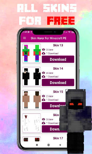 Best Skins Horror for Minecraft PE screenshot 5