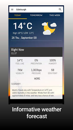 Weather Update screenshot 1