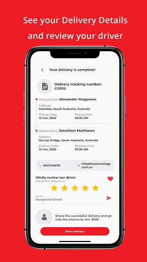 Courier - The Courier App screenshot 4