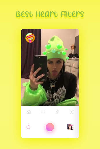 Crown Heart Emoji Camera - Hea screenshot 6