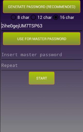 Save Password screenshot 1