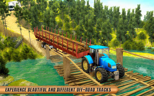 Heavy Tractor Trolley Cargo Simulator 2020 screenshot 4