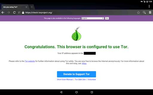 Orxify: Tor VPN screenshot 11