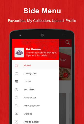 K4 Henna - Mehndi Designs & Video Tutorials screenshot 3