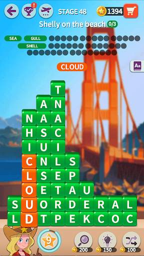 Word Romance : puzzle mission screenshot 2